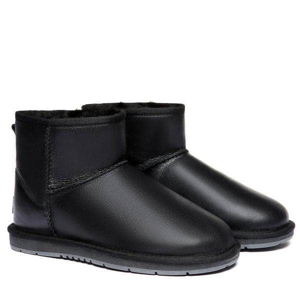 Premium Mini Napa Leather UGG Boots - Image 10